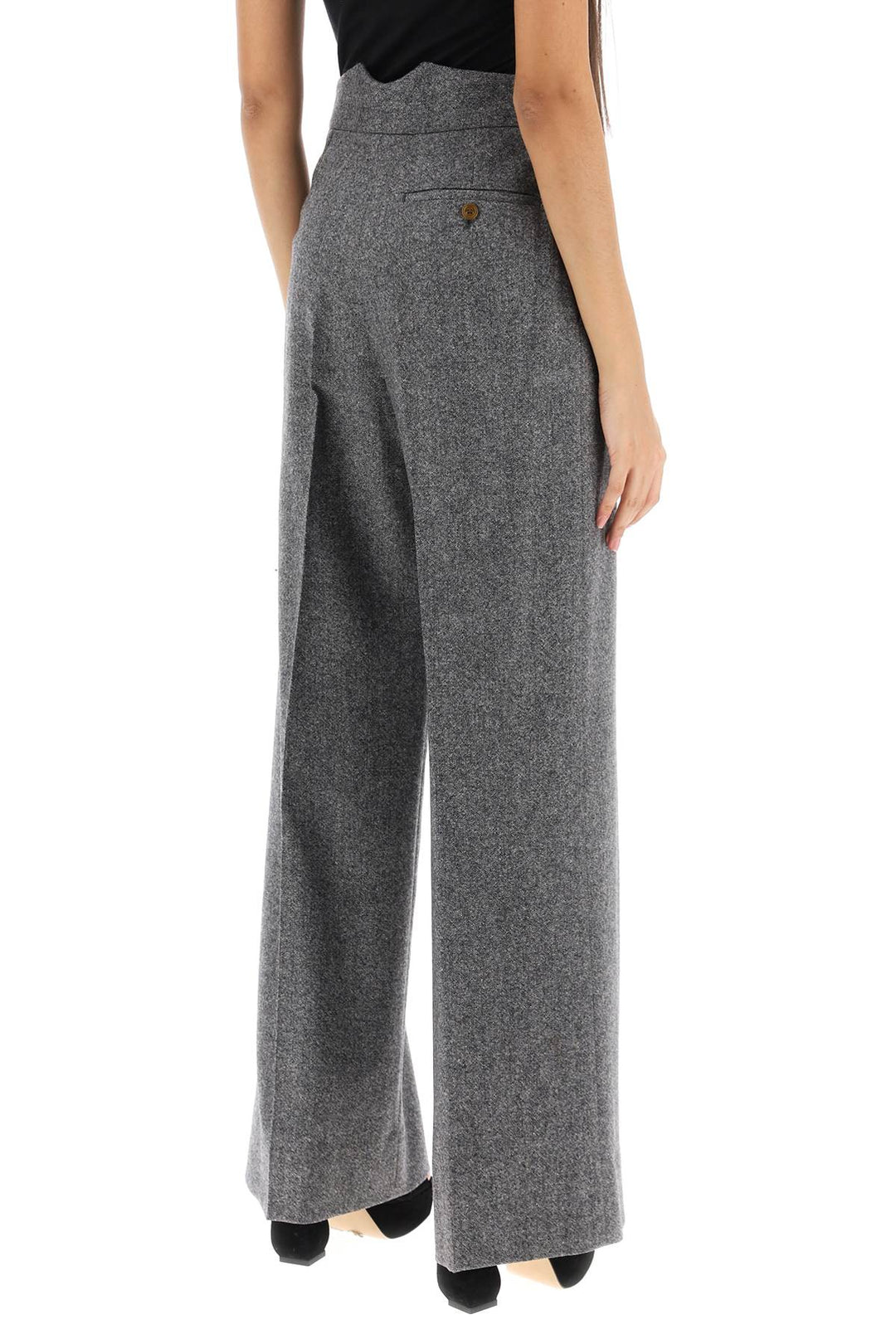 Lauren Trousers In Donegal Tweed - Vivienne Westwood - Women