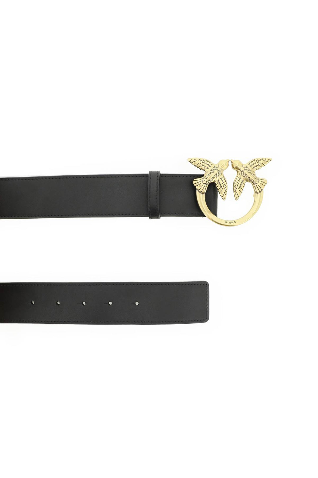 Love Birds Leather Belt - Pinko - Women