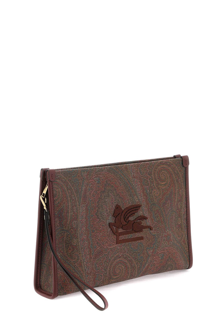 Paisley Pouch With Embroidery - Etro - Women