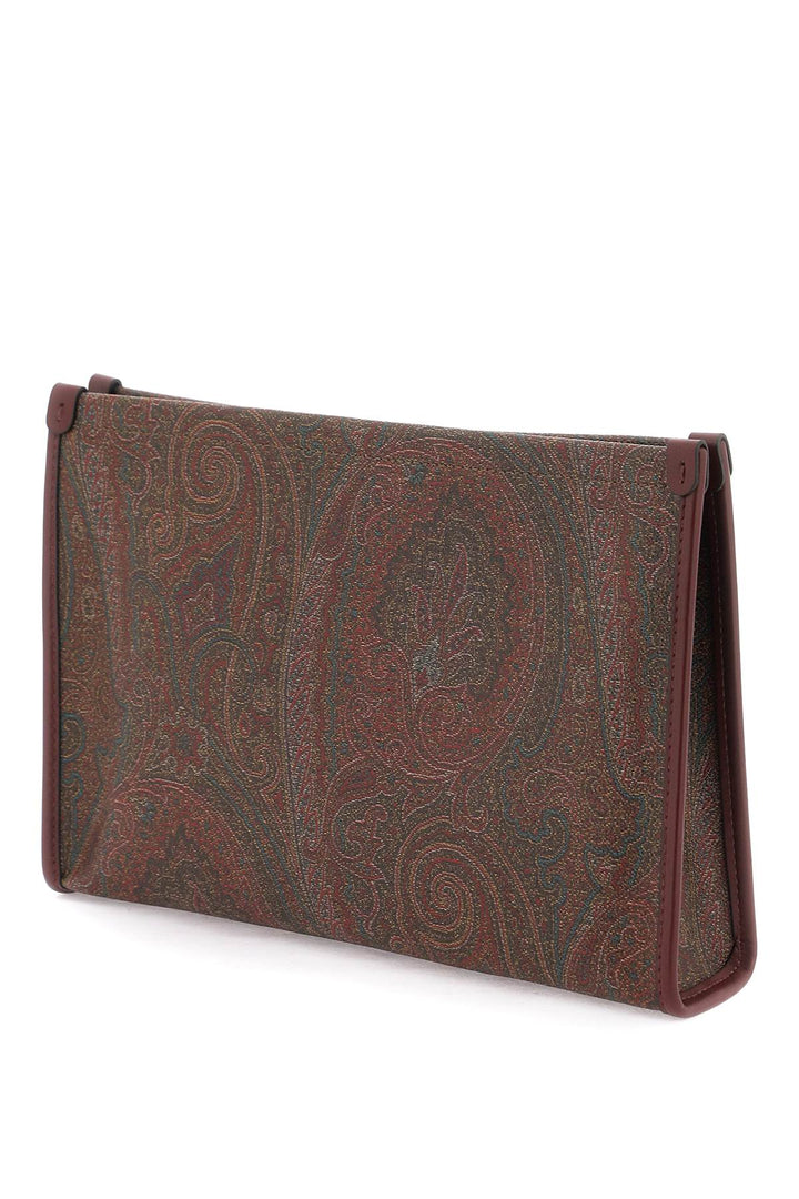 Paisley Pouch With Embroidery - Etro - Women