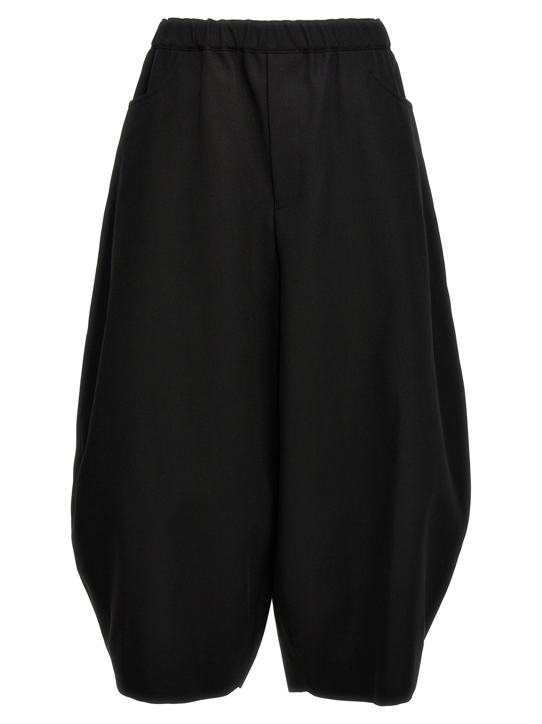 Cropped Pants Black