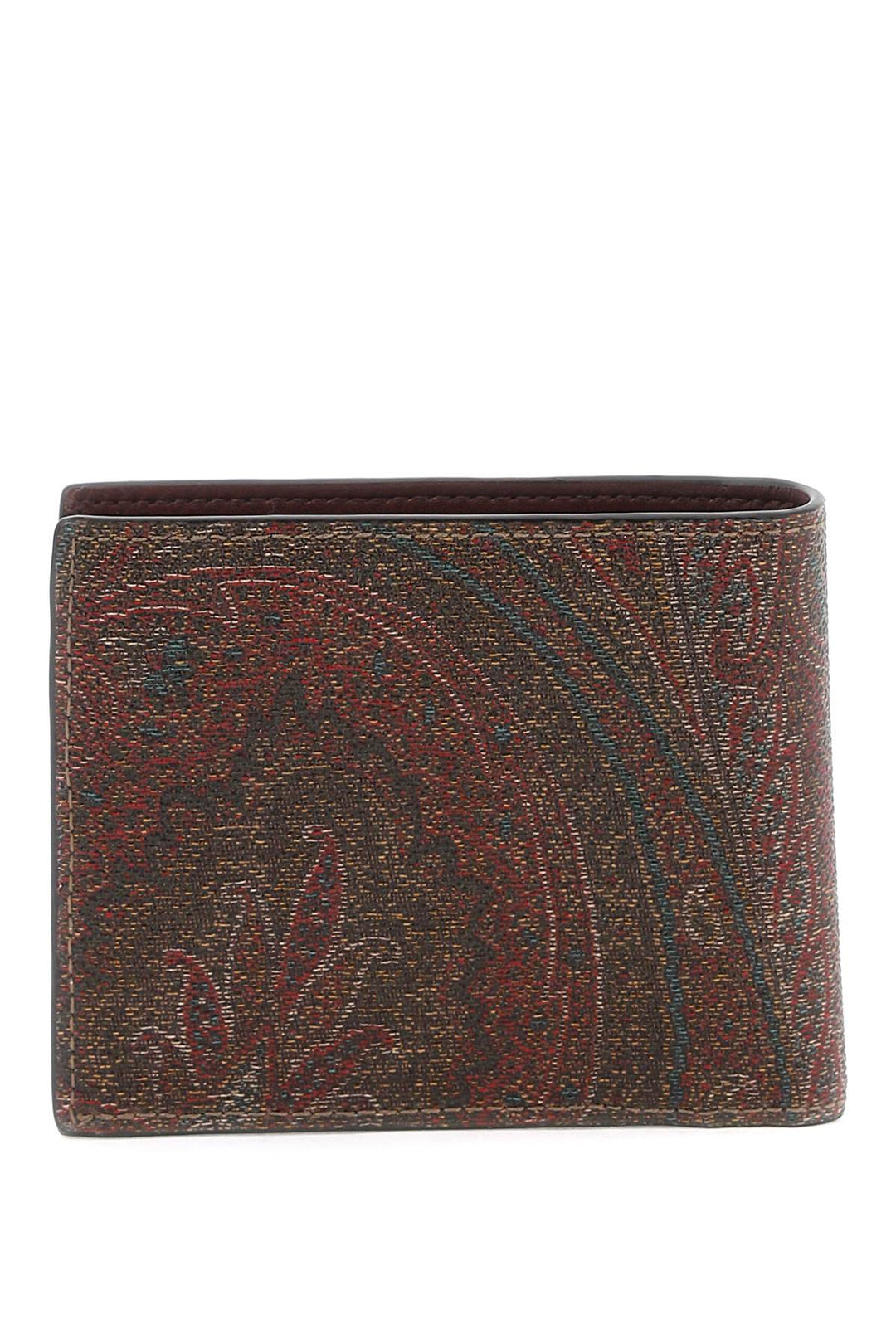 Paisley Bifold Wallet With Pegaso Logo - Etro - Women