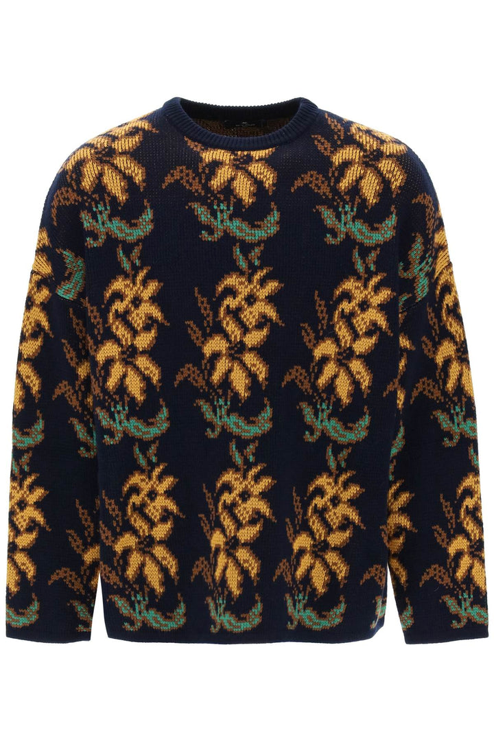 Sweater With Floral Pattern - Etro - Men