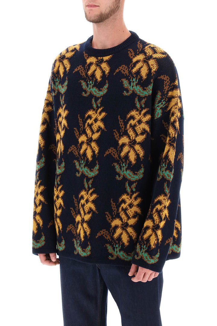 Sweater With Floral Pattern - Etro - Men