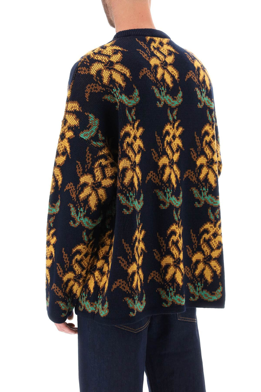 Sweater With Floral Pattern - Etro - Men