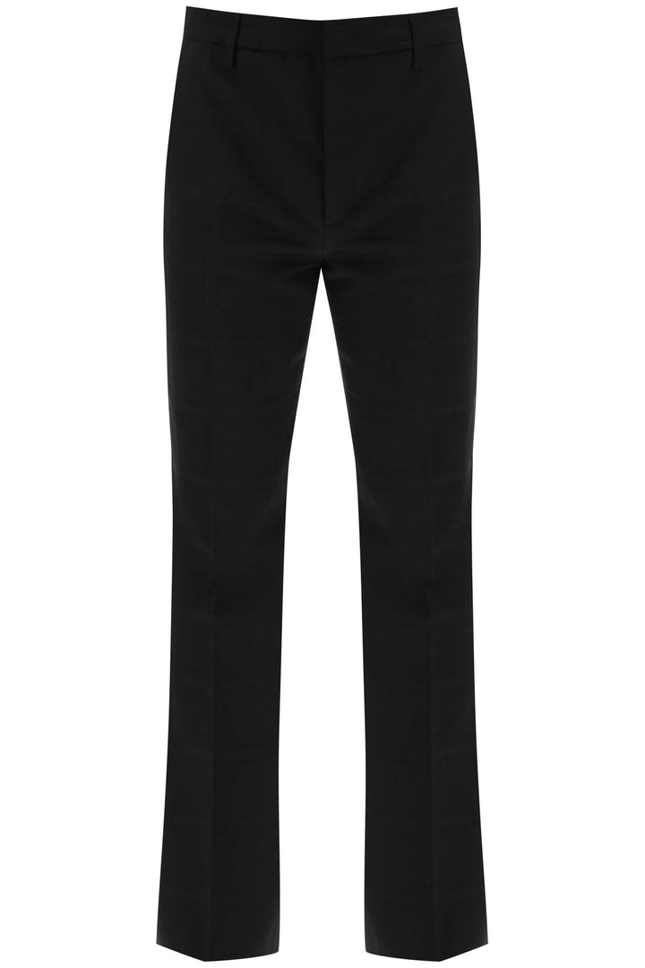 Flared Pants In Virgin Wool - Etro - Men