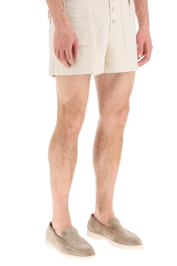 Multi Pocket High Waist Shorts - Etro - Men