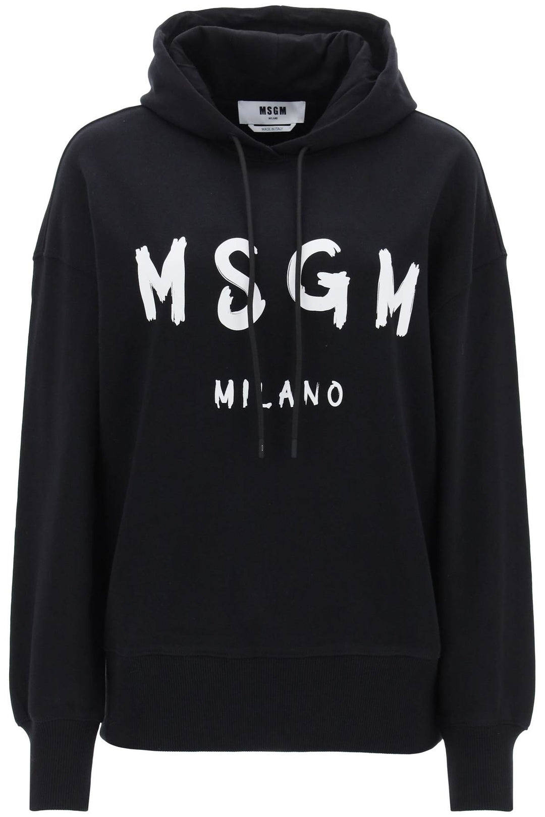 Brushed Logo Hoodie - MSGM - Women