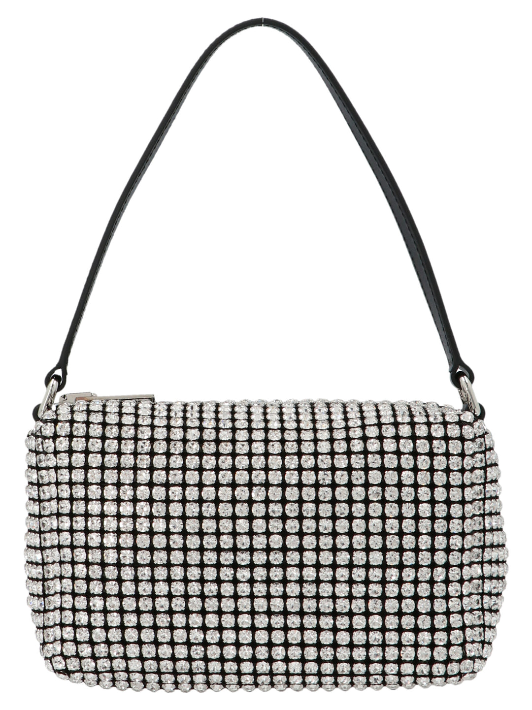 Alexander Wang Heiress Shoulder Bags - Silver | 06d2f3d9c9e31ba673f1bc247c2f4ab4909b3a95