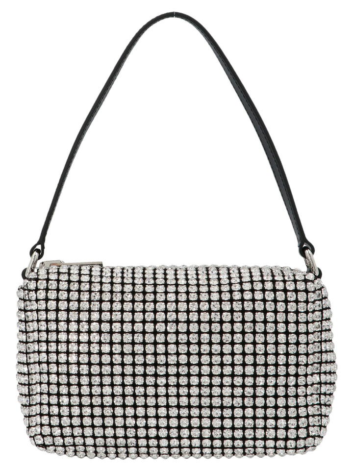 Alexander Wang Heiress Shoulder Bags - Silver | 06d2f3d9c9e31ba673f1bc247c2f4ab4909b3a95