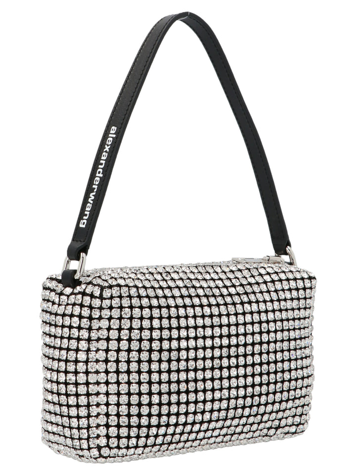 Alexander Wang Heiress Shoulder Bags - Silver | ddc48e27eecb4065a0d8948943b3de23e194f3dd