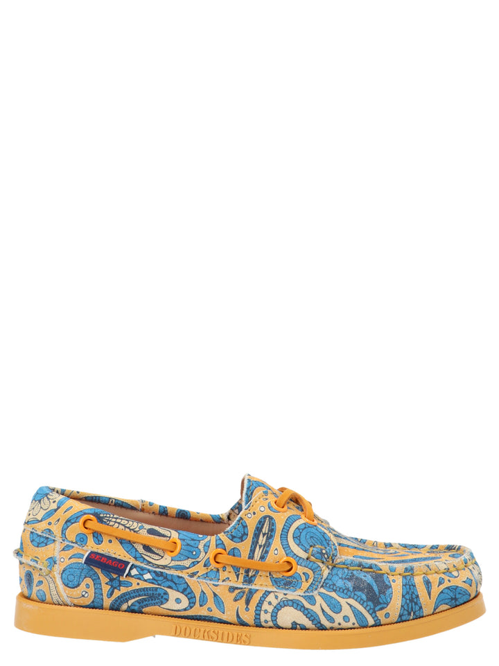 'Docksides Paisley' loafers