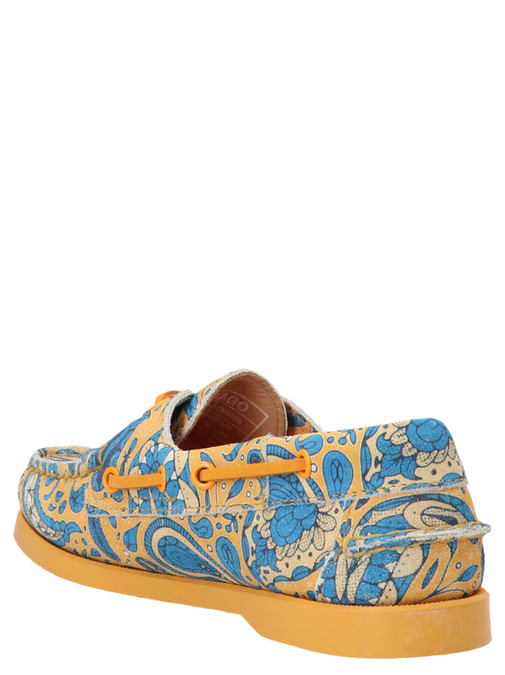 'Docksides Paisley' loafers