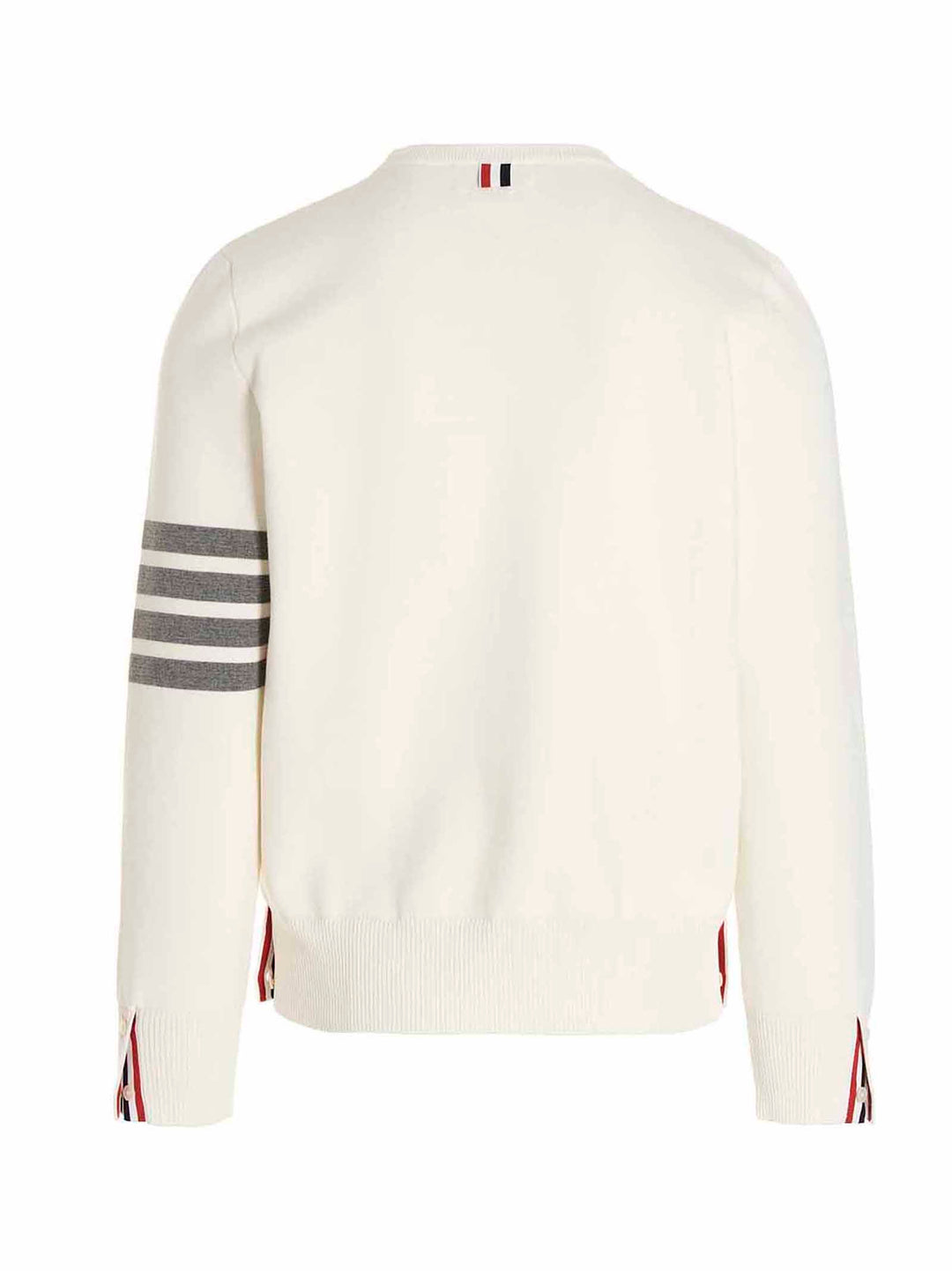 4 Bar Sweater, Cardigans White