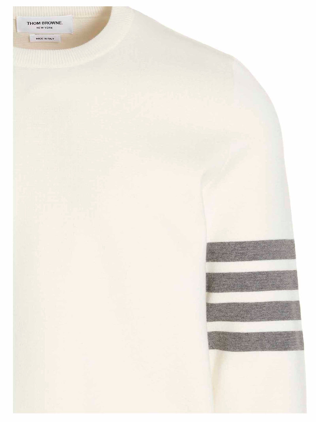 4 Bar Sweater, Cardigans White