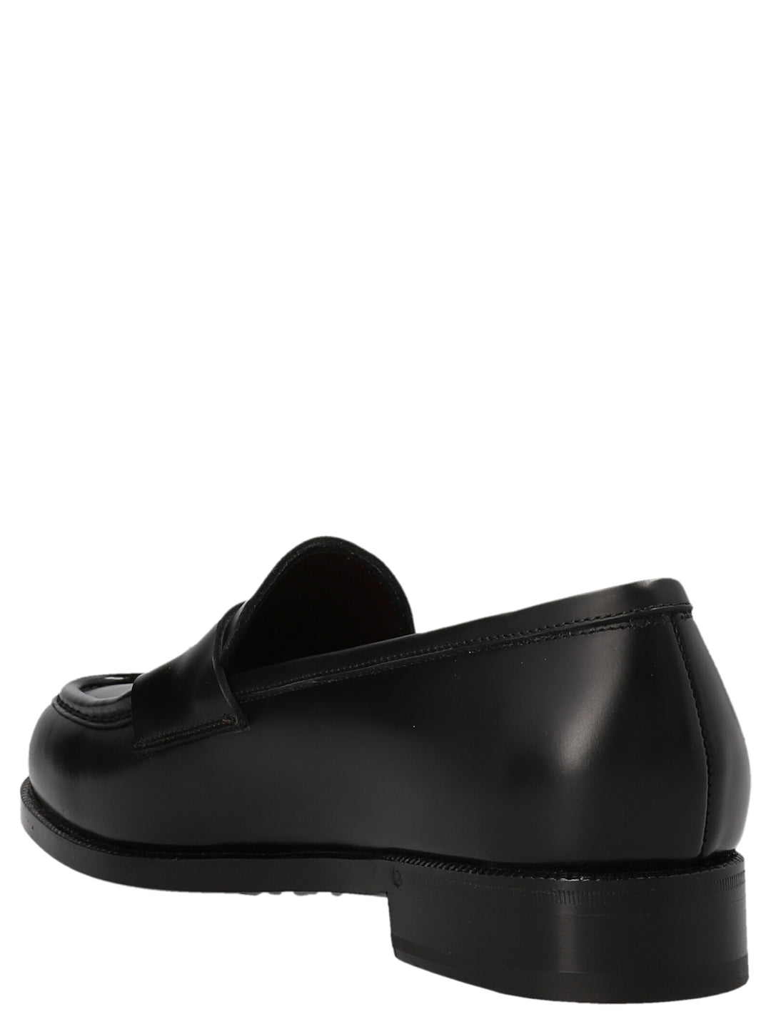 Leather loafers