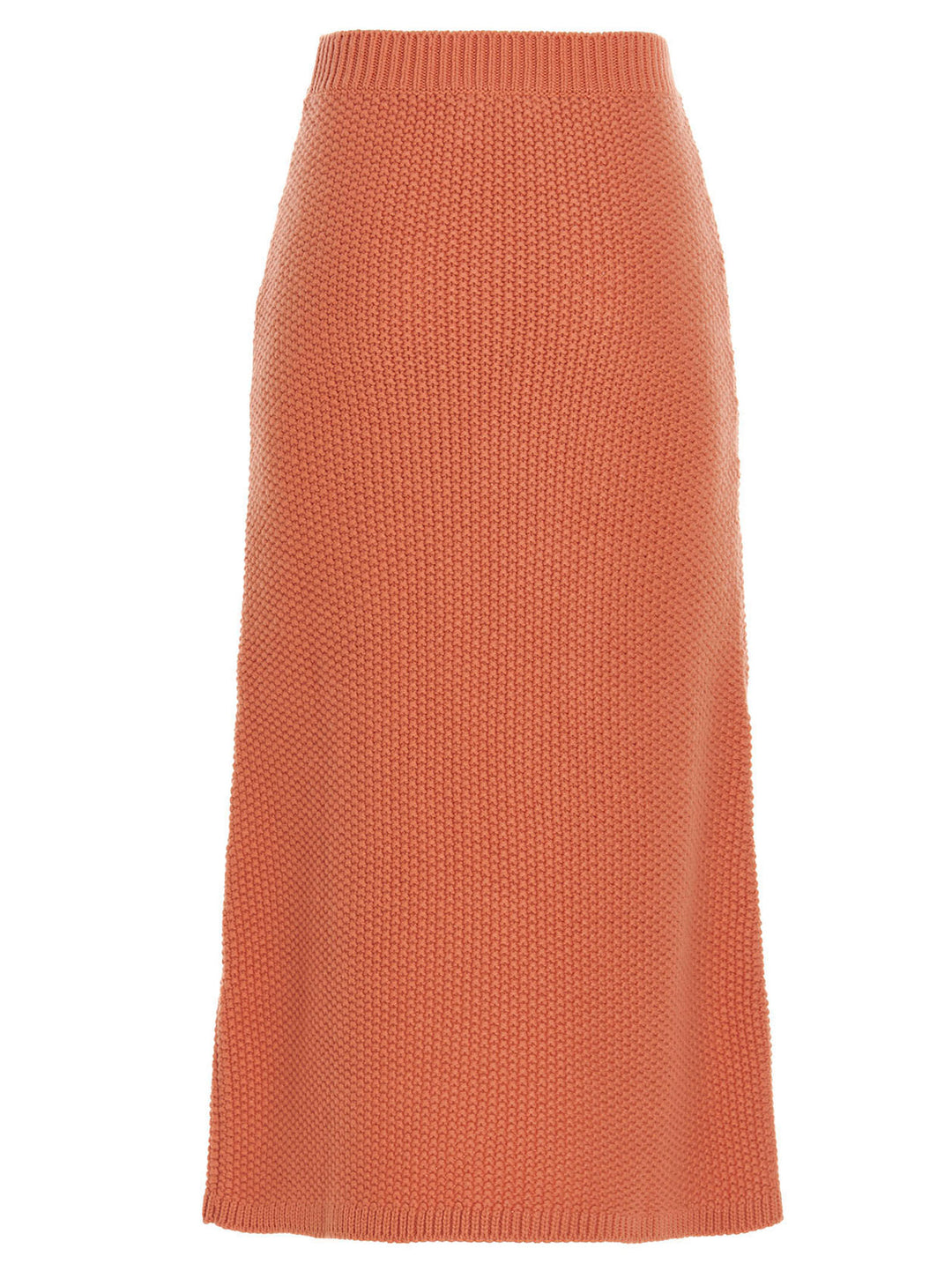 Knit long skirt