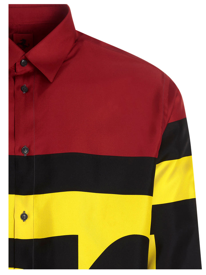 'Ferrari' silk shirt