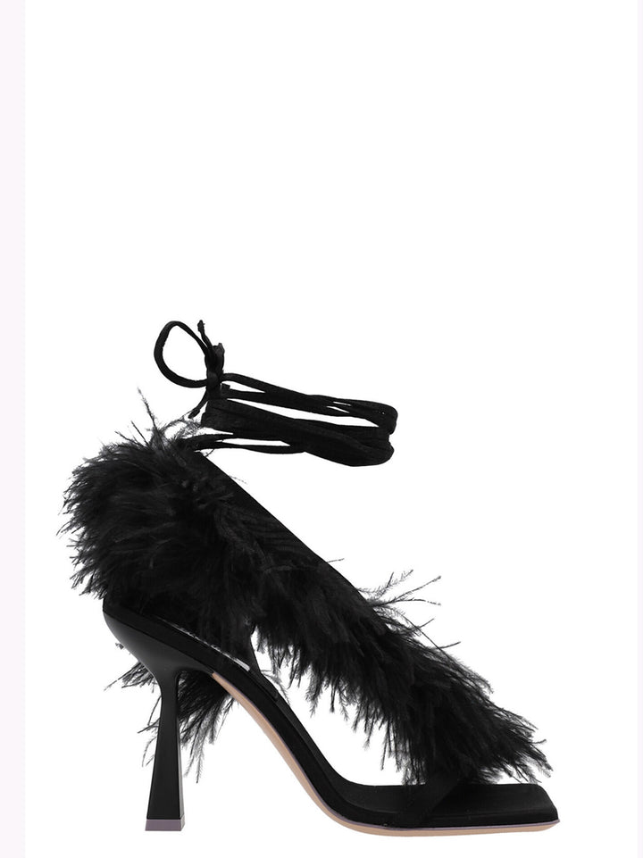 'Feather Wrap' sandals