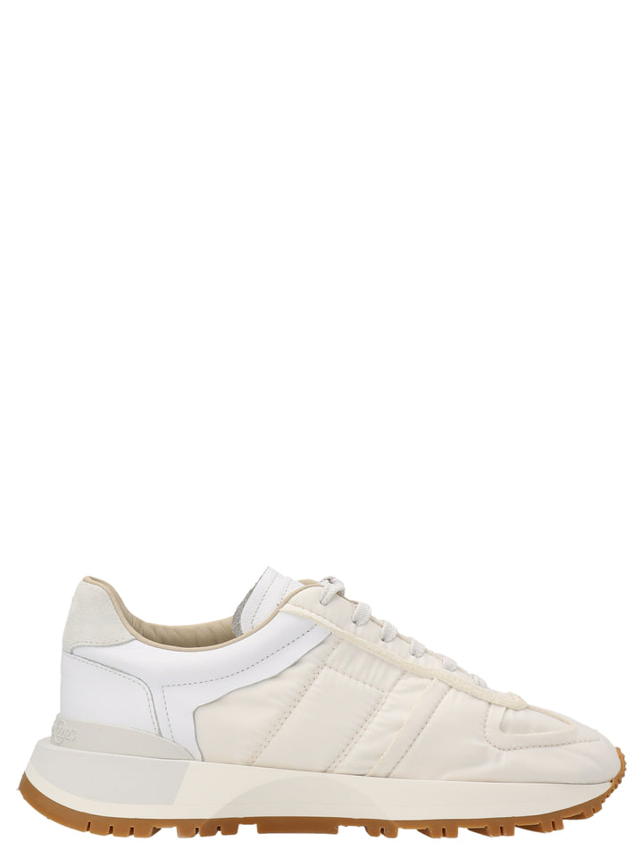 Leather Sneakers White