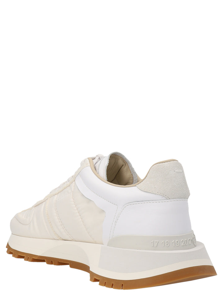 Leather Sneakers White