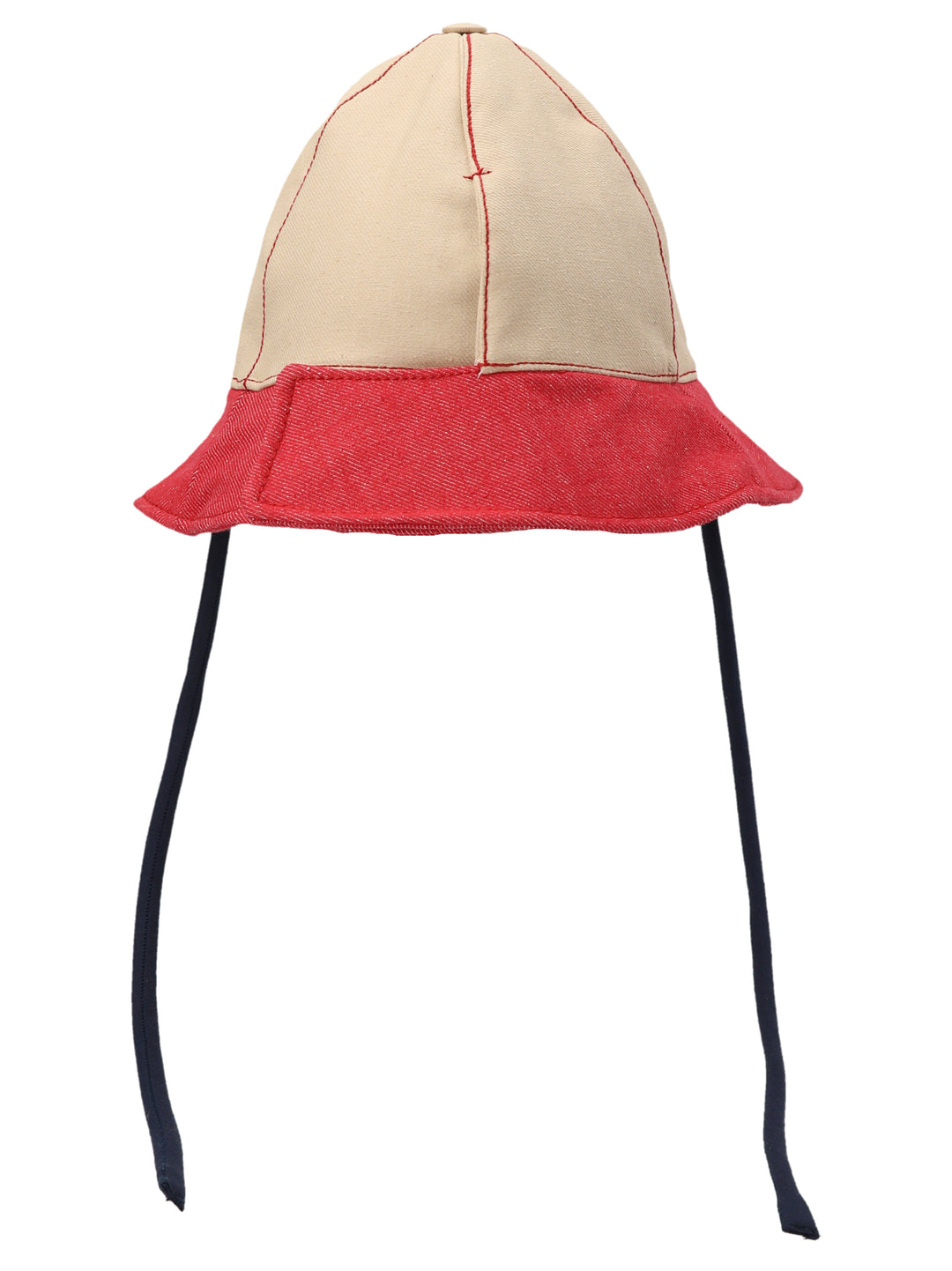 Multicolor denim bucket hat