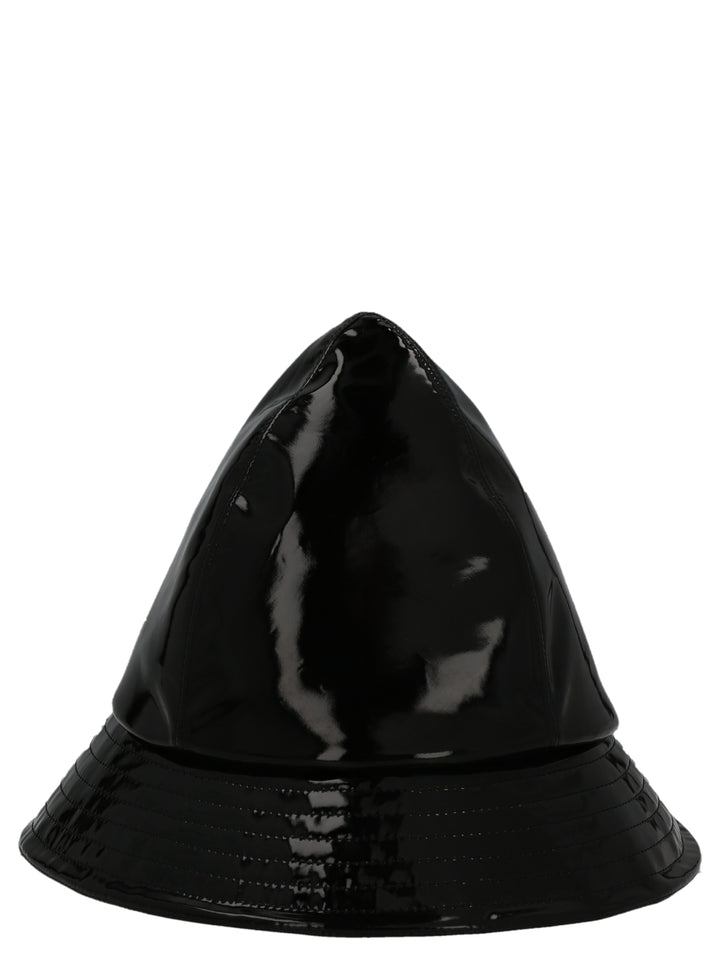 Patent bucket hat