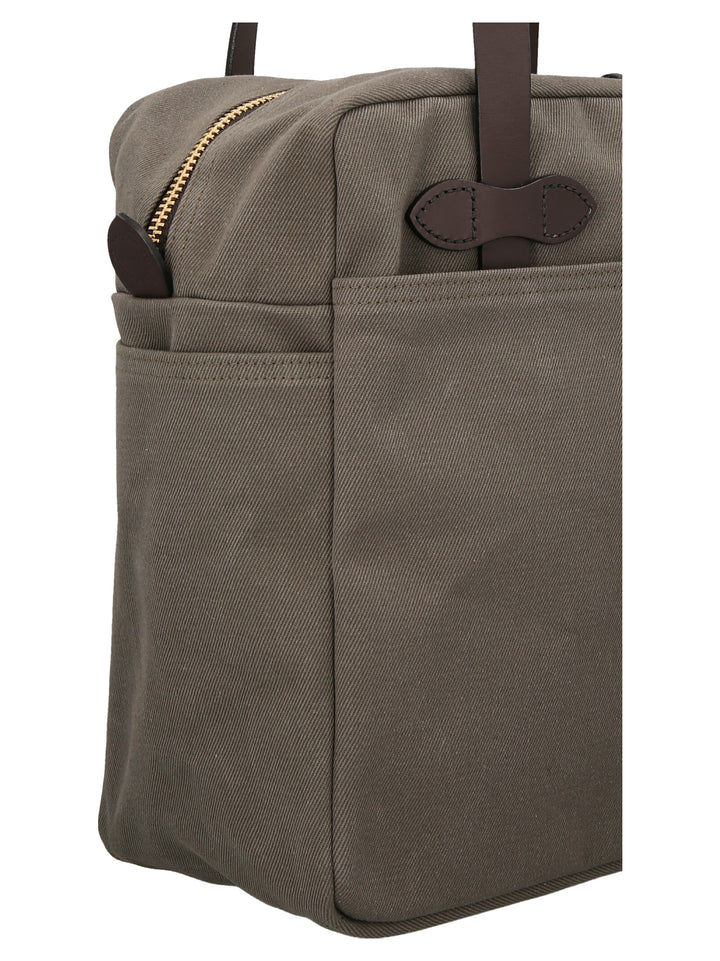 'Croc Twill' shopping bag