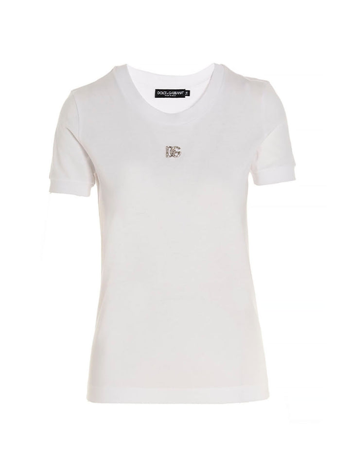 Jewel Logo T-Shirt White