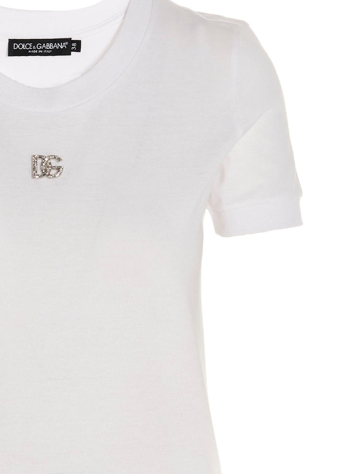 Jewel Logo T-Shirt White