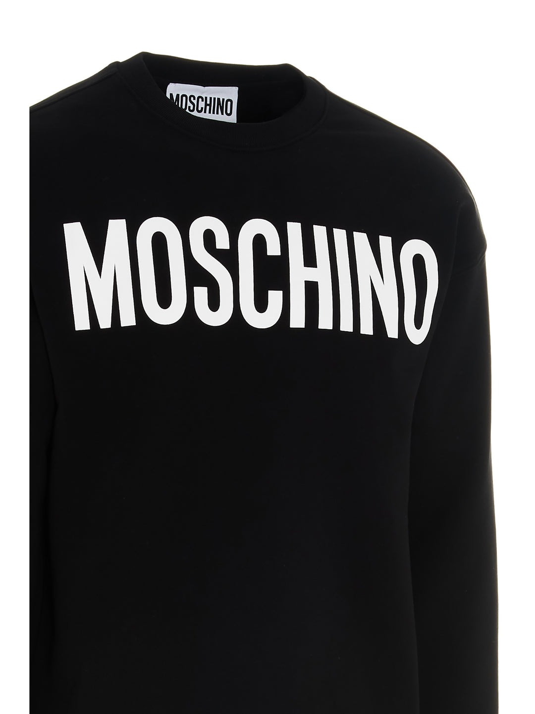 Lettering Logo Print Sweatshirt White/Black