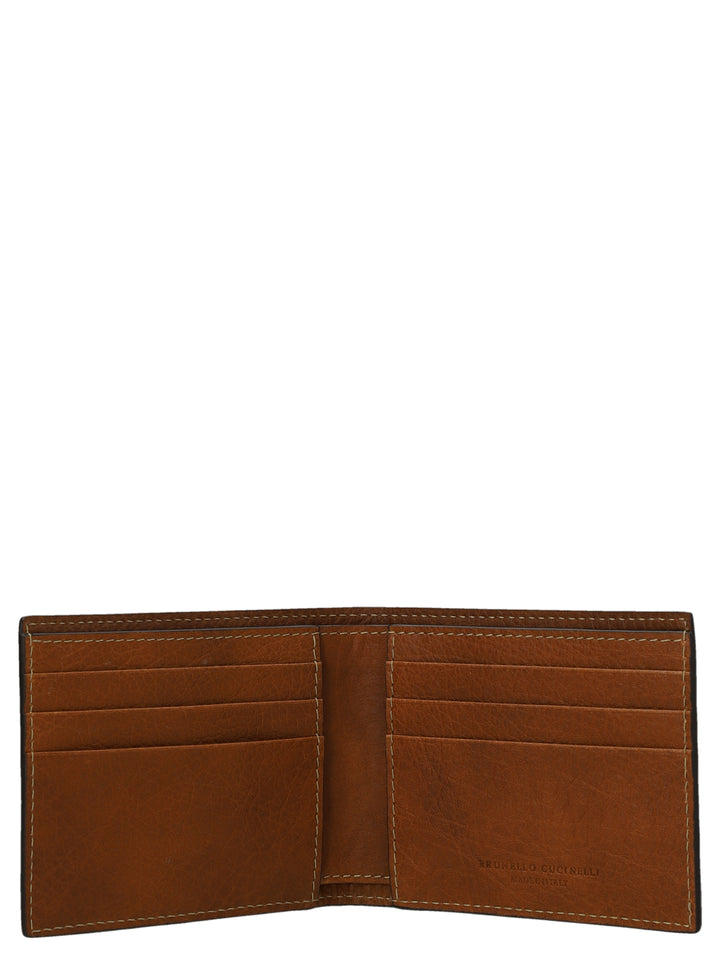 Embossed Logo Wallet Wallets, Card Holders Brown