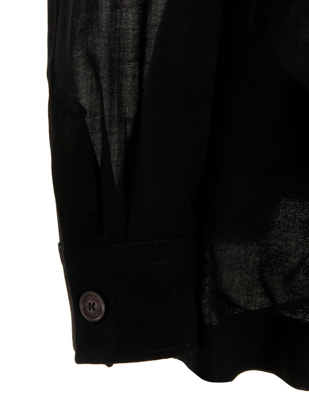 Wool Blend Jacket Casual Jackets, Parka Black