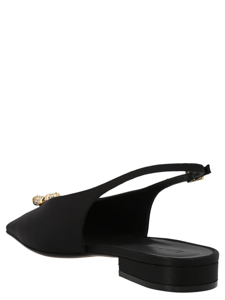 'Swing Back' slingbacks