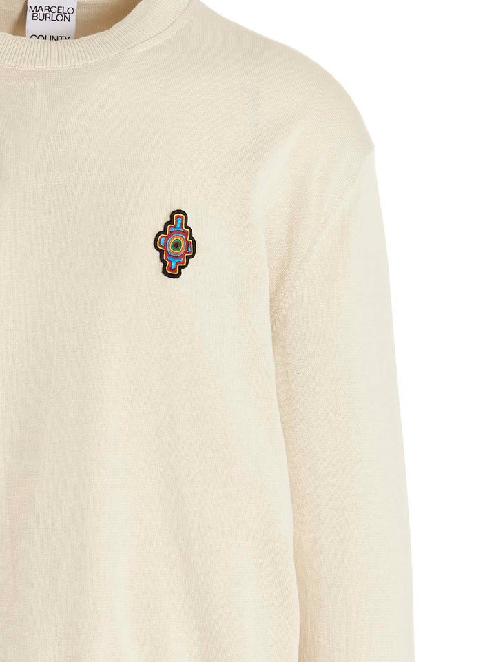 'Sunset Cross' sweater