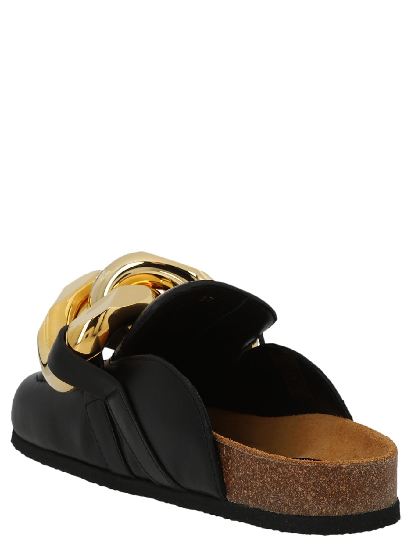 Shop Jw Anderson 'chain Loafer' Mules In Black