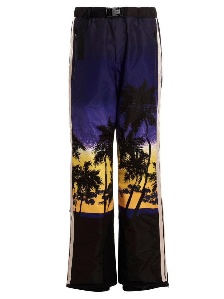 'Palm Sunset' ski pants