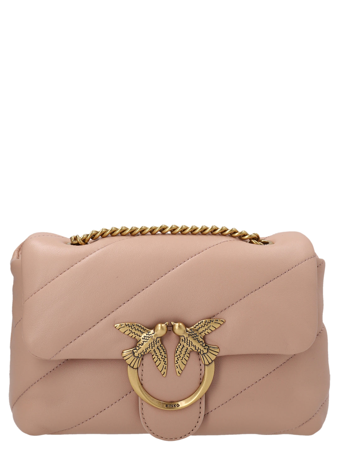 Love Mini Puff Crossbody Bags Pink