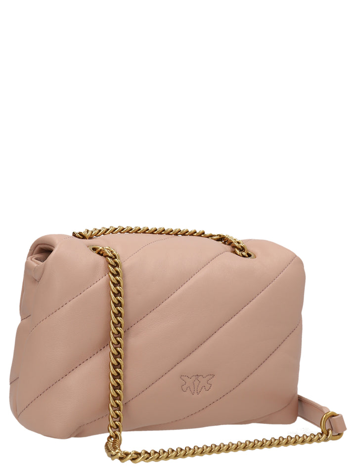 Love Mini Puff Crossbody Bags Pink