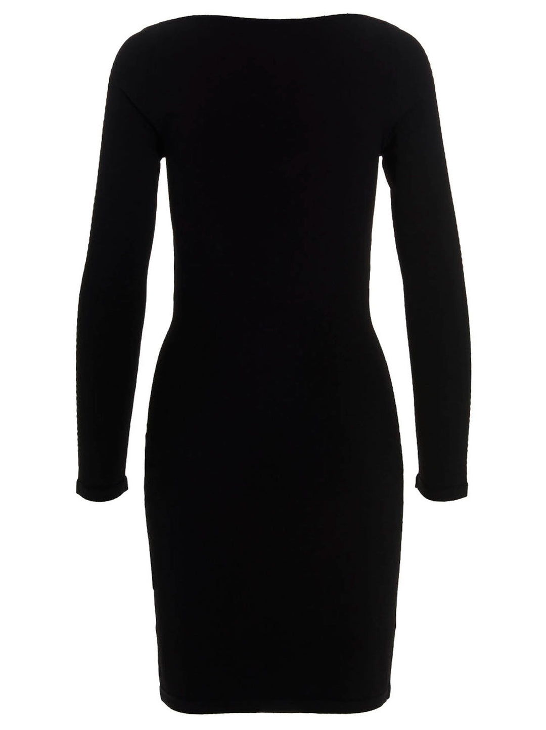 Ribbed viscose dress