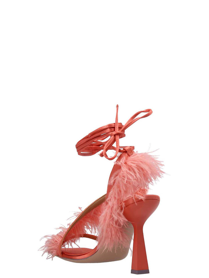 'Feather Wrap' sandals