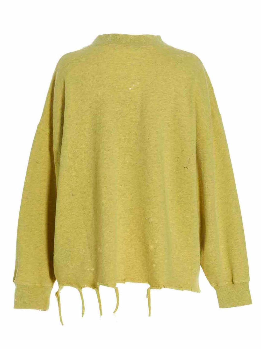 Gd Ripped Pa Bear Sweatshirt Yellow