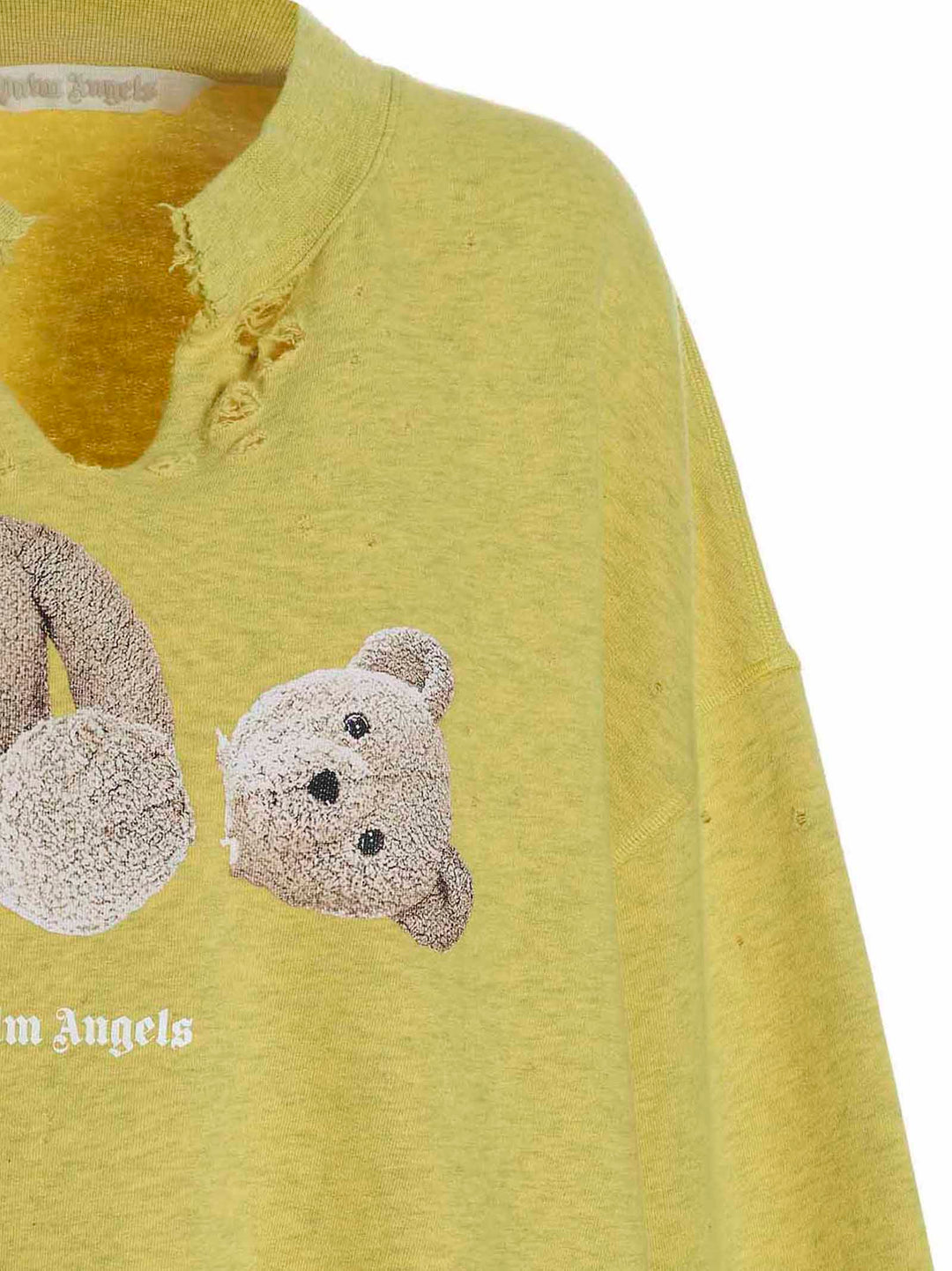 Gd Ripped Pa Bear Sweatshirt Yellow