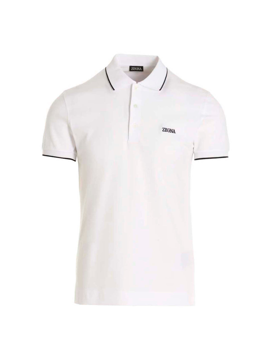 Embroidered logo polo shirt