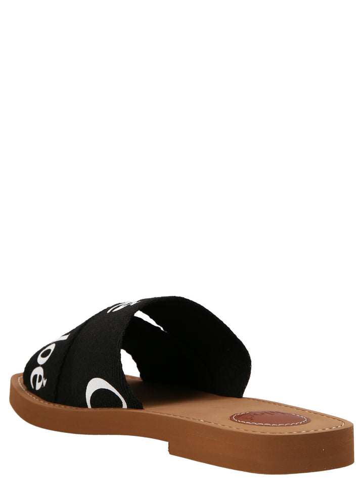 Woody Sandals Black