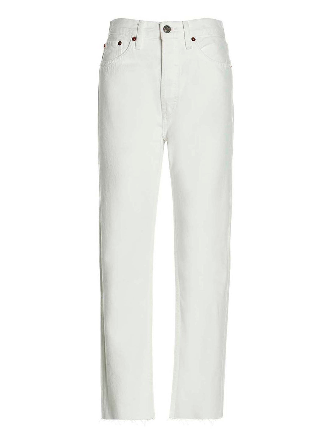 'Stove pipe' jeans