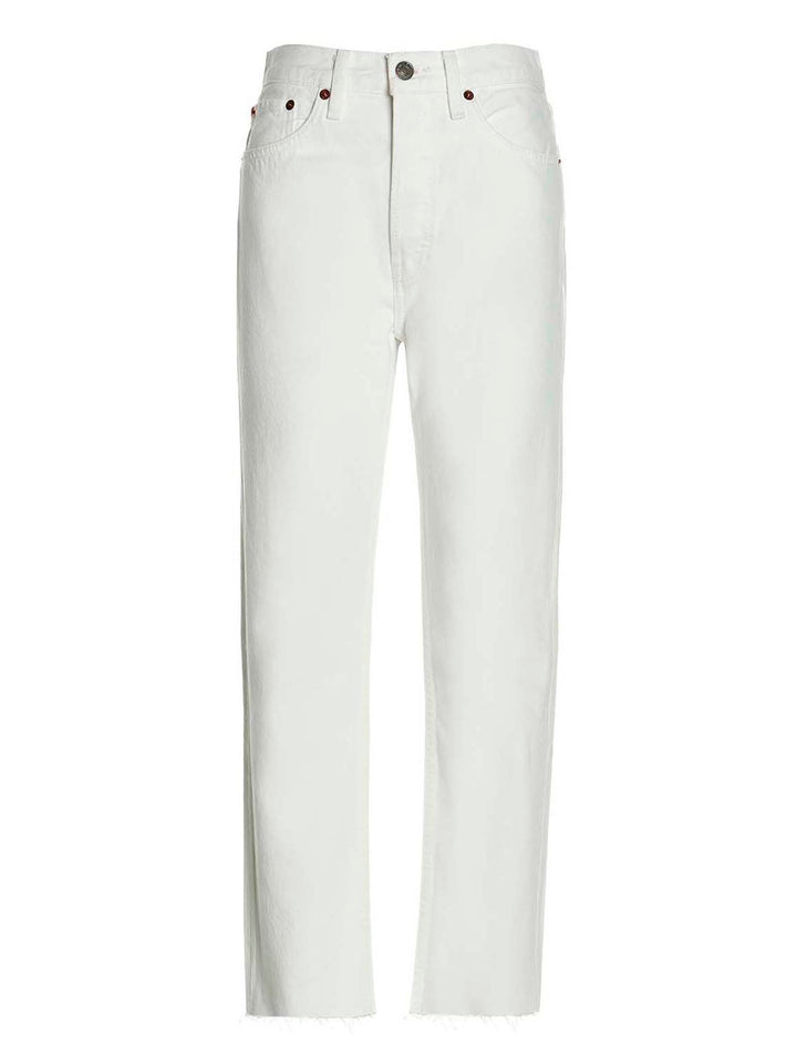 'Stove pipe' jeans