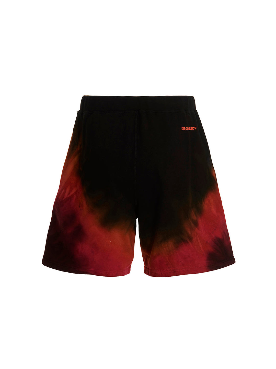 Tie-dye bermuda shorts