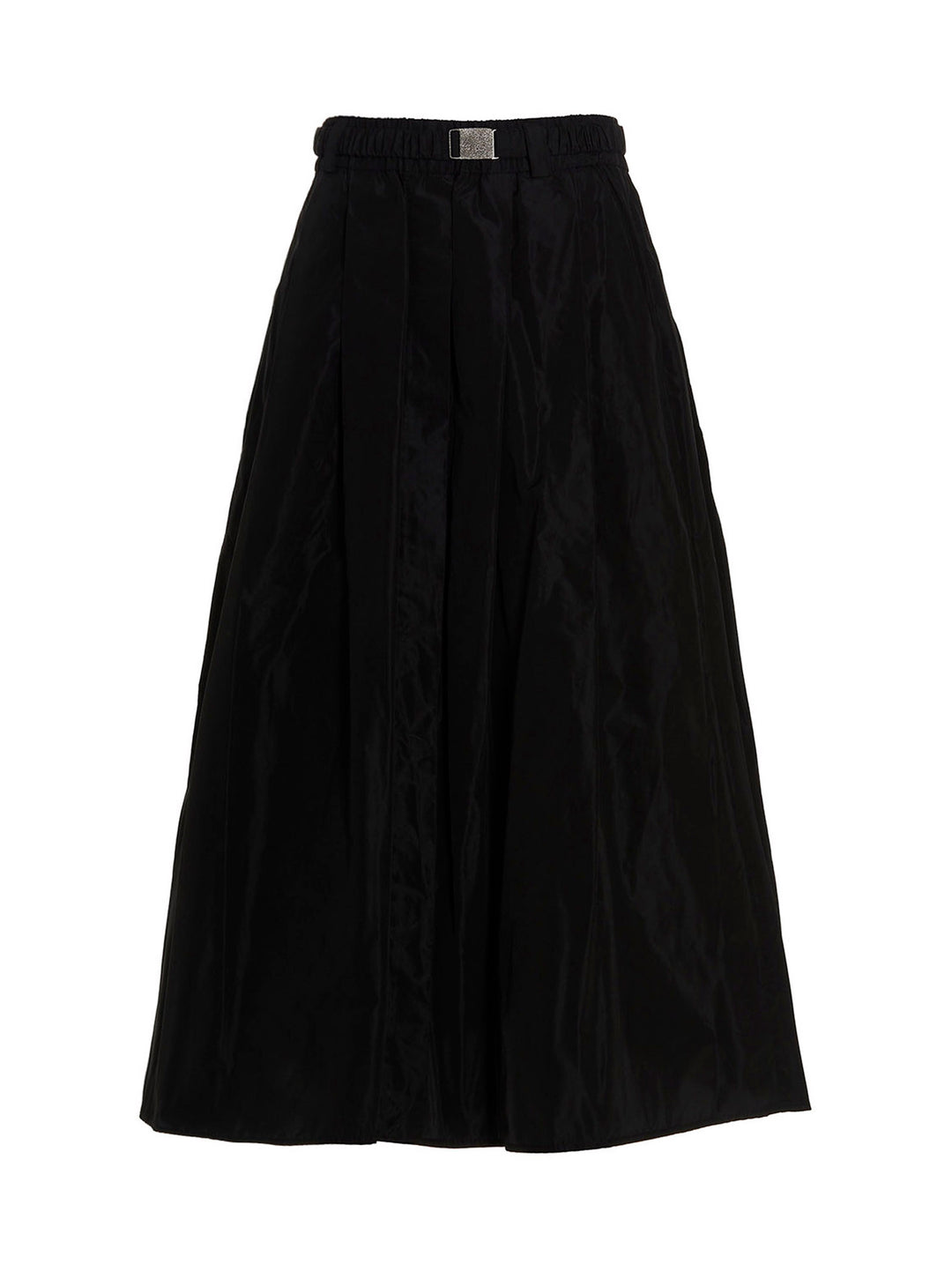 Taffeta Skirt Skirts Black