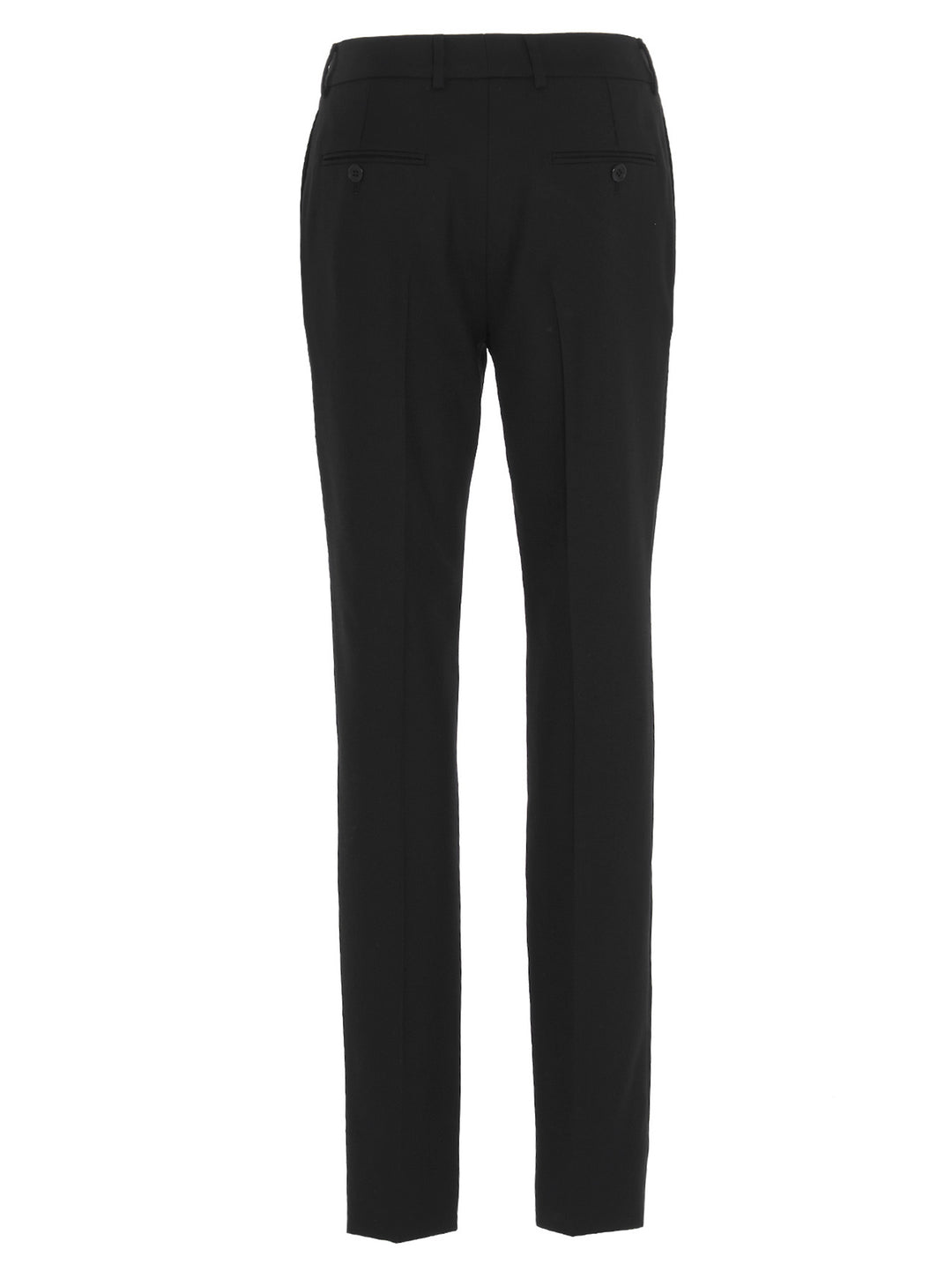 Wool Trousers Pants Black